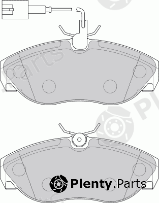  FERODO part FVR1396 Brake Pad Set, disc brake