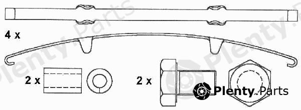  FERODO part FCV1404B Replacement part