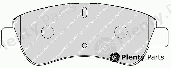  FERODO part FSL1399 Brake Pad Set, disc brake