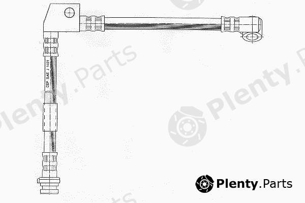  FERODO part FHY2094 Brake Hose