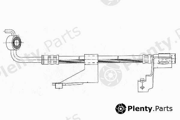  FERODO part FHY2175 Brake Hose