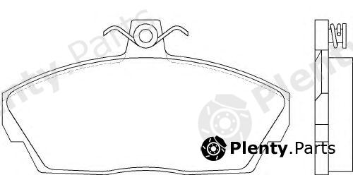  BREMBO part P44010 Brake Pad Set, disc brake