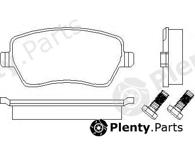  BREMBO part P68033 Brake Pad Set, disc brake