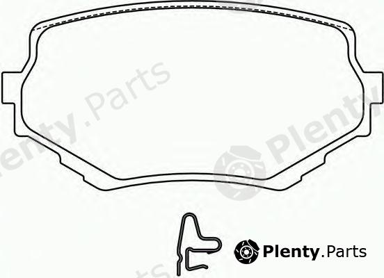  BREMBO part P79009 Brake Pad Set, disc brake