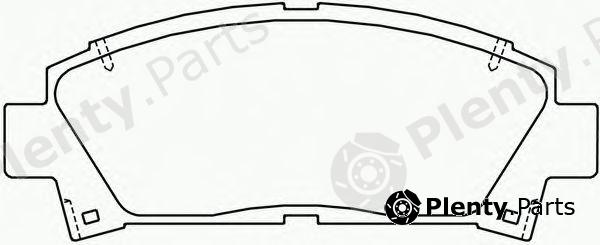  BREMBO part P83028 Brake Pad Set, disc brake