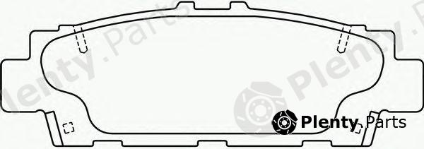  BREMBO part P83032 Brake Pad Set, disc brake