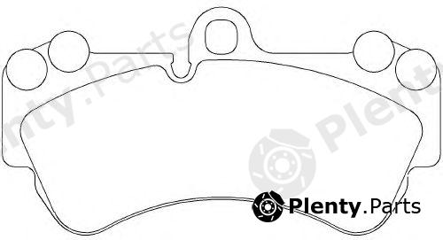  BREMBO part P85069 Brake Pad Set, disc brake