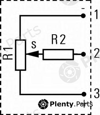  HELLA part 6PX008476-131 (6PX008476131) Sensor, throttle position