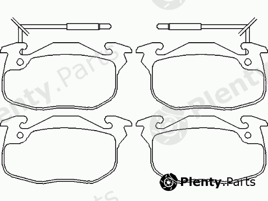  MINTEX part MDB1291 Brake Pad Set, disc brake