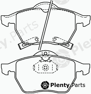  MINTEX part MDB1940 Brake Pad Set, disc brake