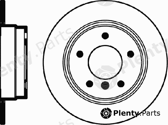  MINTEX part MDC623 Brake Disc