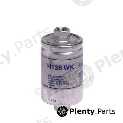  HENGST FILTER part H138WK Fuel filter