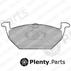  DELPHI part LP1104 Brake Pad Set, disc brake