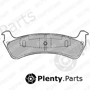  DELPHI part LP1283 Brake Pad Set, disc brake