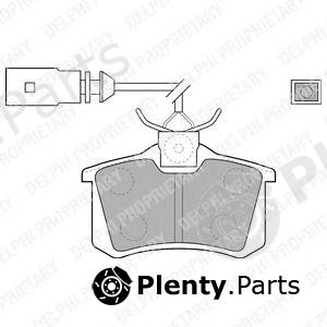  DELPHI part LP1556 Brake Pad Set, disc brake