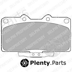  DELPHI part LP1662 Brake Pad Set, disc brake