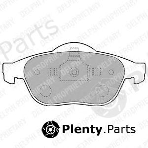  DELPHI part LP1708 Brake Pad Set, disc brake