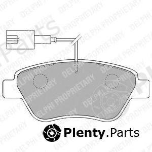  DELPHI part LP1722 Brake Pad Set, disc brake