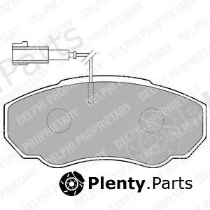  DELPHI part LP1750 Brake Pad Set, disc brake