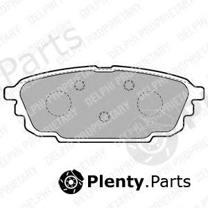  DELPHI part LP1763 Brake Pad Set, disc brake