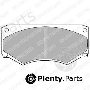  DELPHI part LP180 Brake Pad Set, disc brake