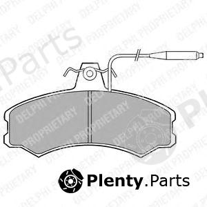  DELPHI part LP378 Brake Pad Set, disc brake