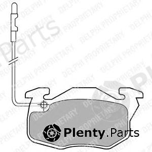  DELPHI part LP490 Brake Pad Set, disc brake
