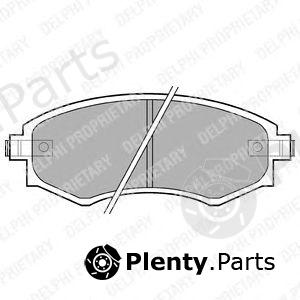  DELPHI part LP606 Brake Pad Set, disc brake