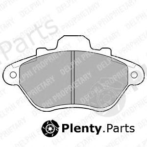  DELPHI part LP666 Brake Pad Set, disc brake