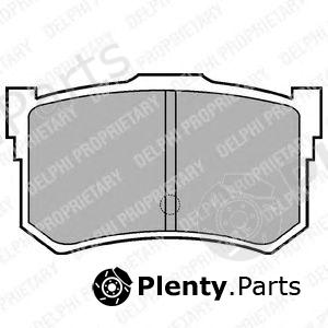  DELPHI part LP678 Brake Pad Set, disc brake