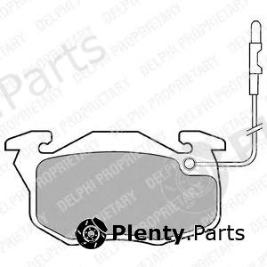  DELPHI part LP696 Brake Pad Set, disc brake