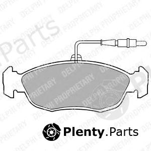  DELPHI part LP793 Brake Pad Set, disc brake