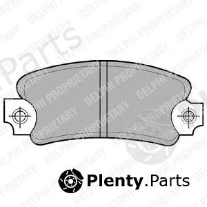  DELPHI part LP99 Brake Pad Set, disc brake