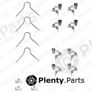  DELPHI part LX0062 Accessory Kit, disc brake pads