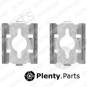  DELPHI part LX0328 Accessory Kit, disc brake pads
