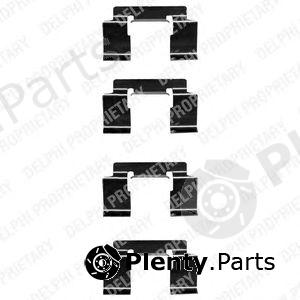  DELPHI part LX0337 Accessory Kit, disc brake pads