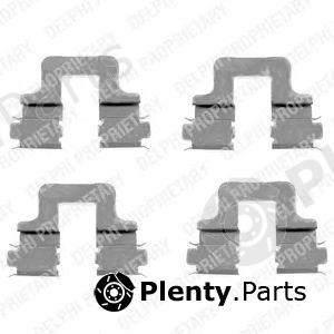  DELPHI part LX0379 Accessory Kit, disc brake pads