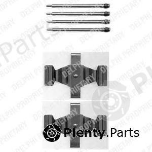  DELPHI part LX0398 Accessory Kit, disc brake pads
