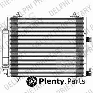  DELPHI part TSP0225595 Condenser, air conditioning