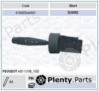  MAGNETI MARELLI part 510033544501 Steering Column Switch