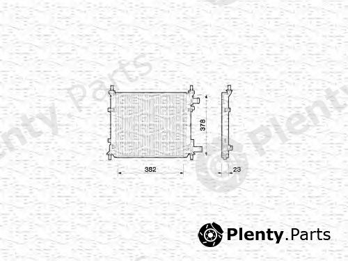  MAGNETI MARELLI part 350213777000 Radiator, engine cooling