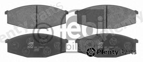  FEBI BILSTEIN part 16263 Brake Pad Set, disc brake