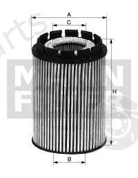 MANN-FILTER part HU932/6x (HU9326X) Oil Filter