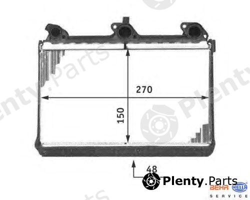  BEHR part 8FH351312-011 (8FH351312011) Heat Exchanger, interior heating
