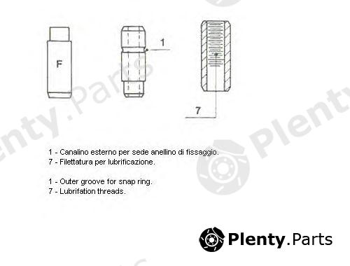  METELLI part 01-1703 (011703) Valve Guides