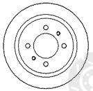  MAPCO part 15509 Brake Disc