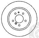  MAPCO part 15653 Brake Disc