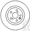  MAPCO part 45553 Brake Disc