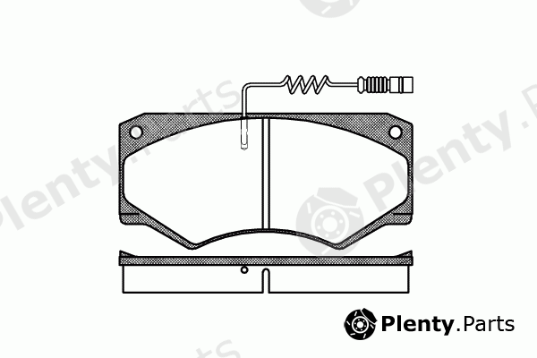  ROADHOUSE part 2047.14 (204714) Brake Pad Set, disc brake