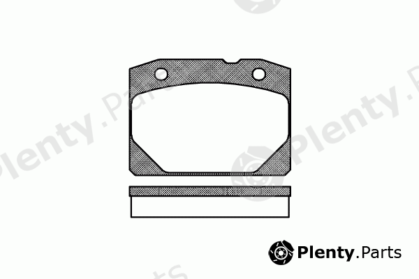  ROADHOUSE part 2080.00 (208000) Brake Pad Set, disc brake